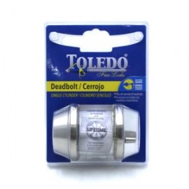 Toledo Locks - Cerrojo Cilíndro Sencillo V1800US32D - HTDV183D