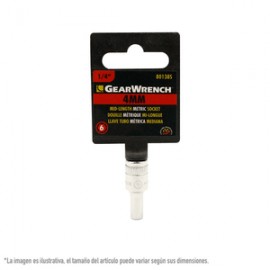 GearWrench - Dado Medio Sae 1/4 Plg 6 Puntas 80138S 4 MM - HGW80138M
