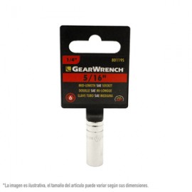 GearWrench - Dado Medio Sae 1/4 Plg 6 Puntas 80119S 5/16 Plg - HGW80119M